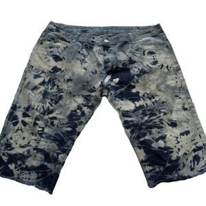 Robin's Jean Men's Acid Washed Large Flap Back Pocket Denim Jeans